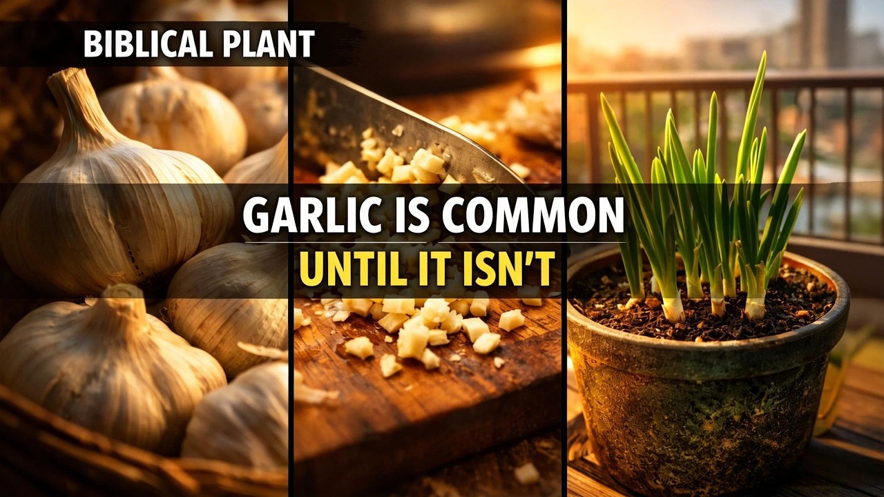 Biblical Plant: Keep Garlic at Home—Store It Right, Grow It Simple