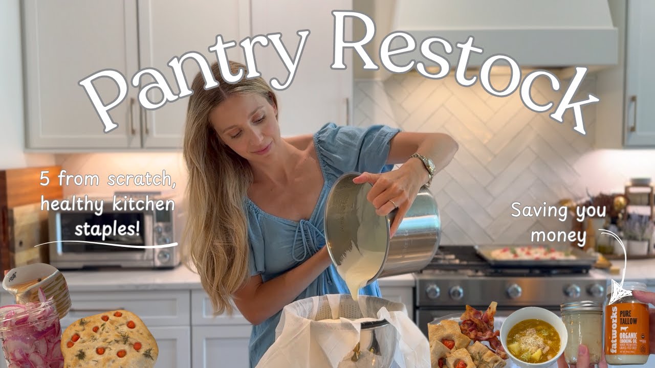 Household cooking staples | Pantry items FROM SCRATCH