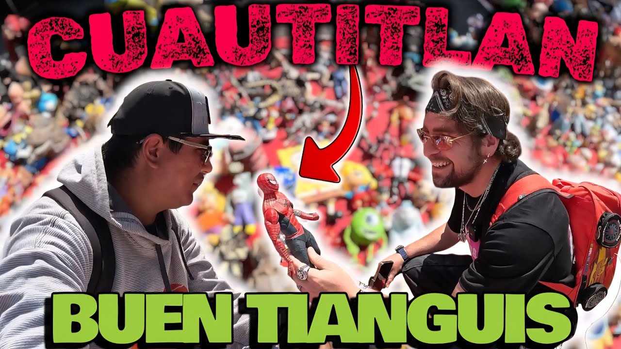 Comprando JUGUETES en el TIANGUIS de CUAUTITLAN con @JuguetesOlvidados encotramos MUCHOS TESOROS