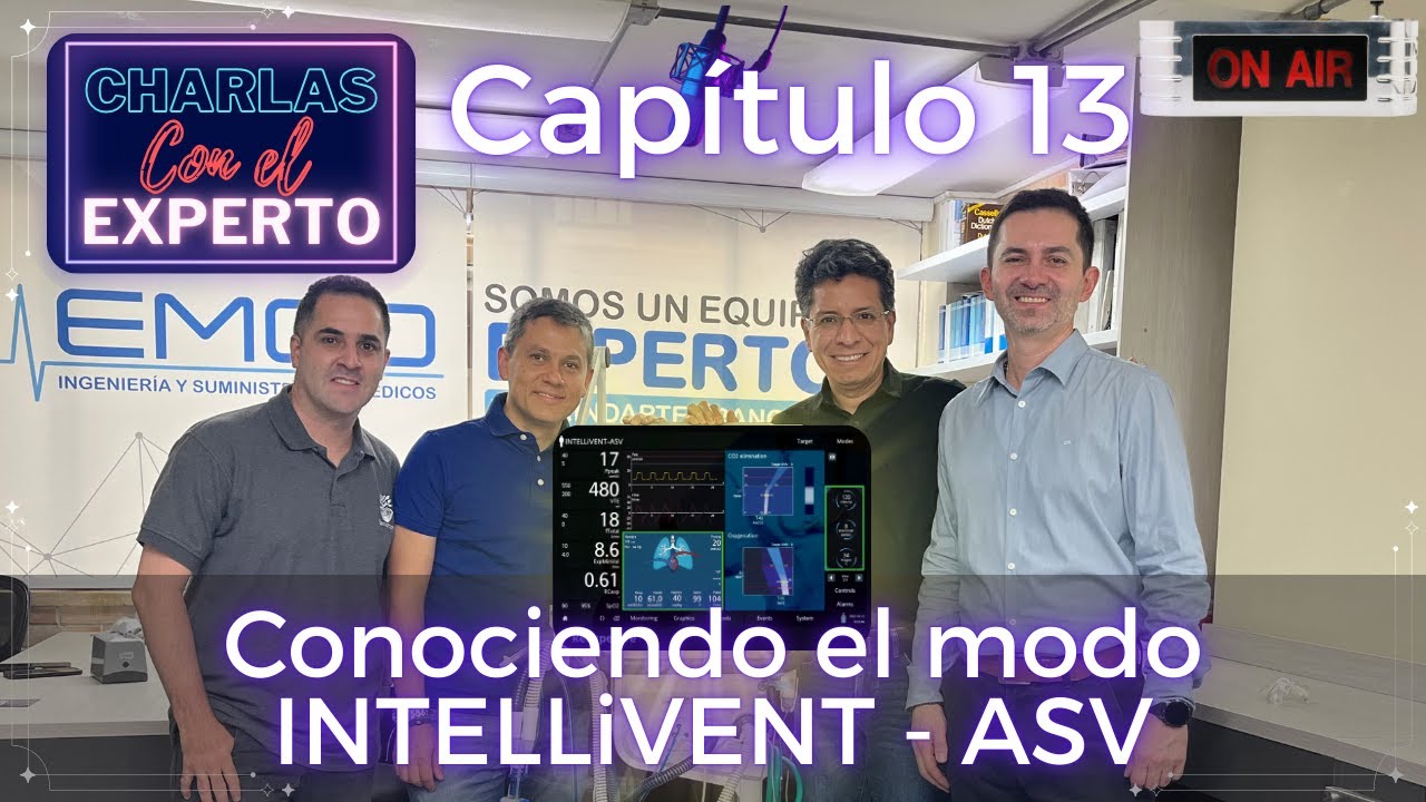 Charlas con el Experto Capitulo 13: Conociendo el modo de ventilación INTELLiVENT ASV.