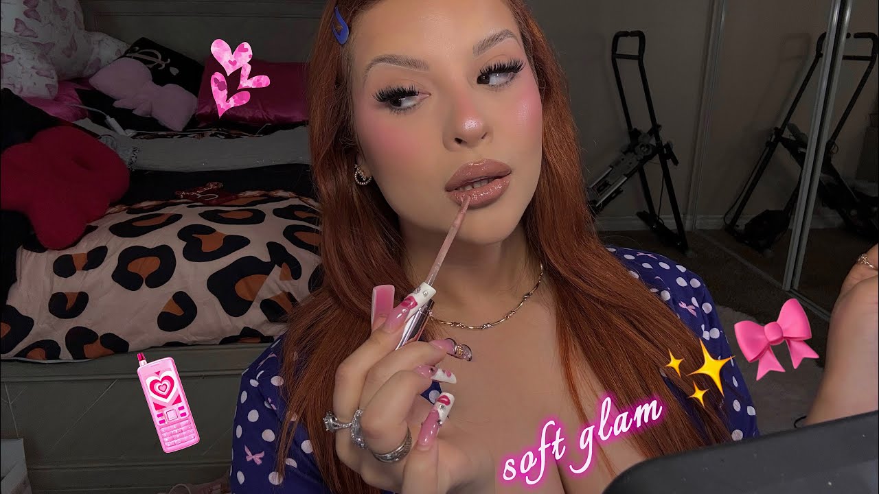 ASMR: Doing My Makeup 🫧🎀 (Rummaging through my Vanity) 🪞 