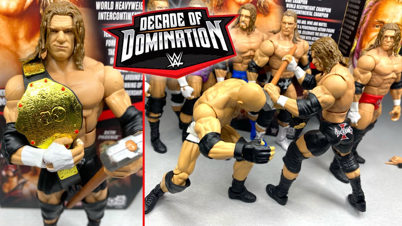 WWE DECADE OF DOMINATION TRIPLE H ELITE FIGURE REVIEW!
