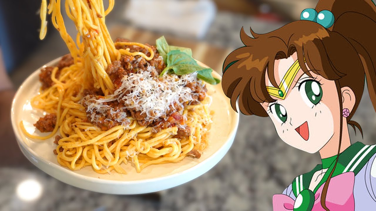 I made Spaghetti Bolognese from Sailormoon Eternal!