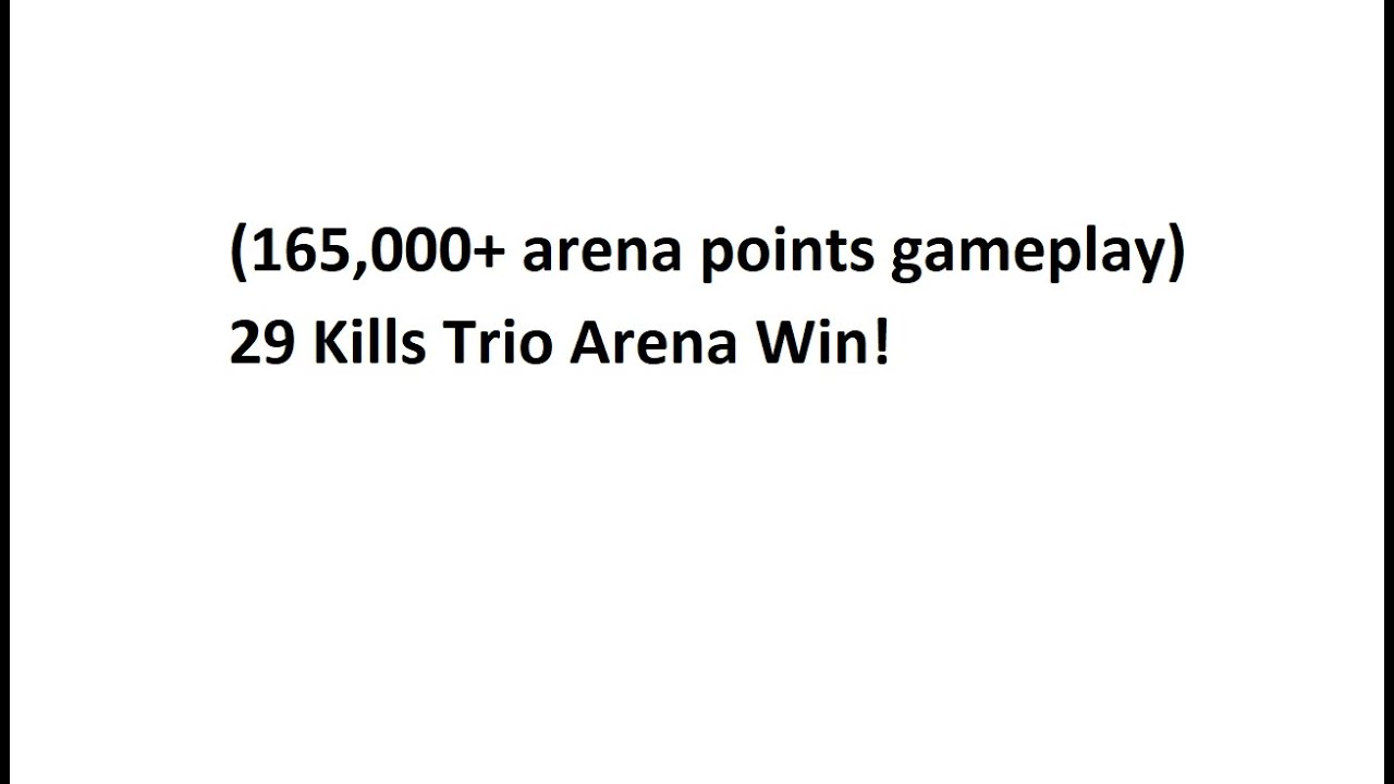 (165,000+ arena points gameplay) 29 Kills Trio Arena Win with Zig and Lurify! @AdriqnTV on Socials!