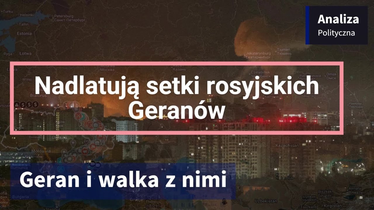 Nadlatują setki rosyjskich dron&oacute;w