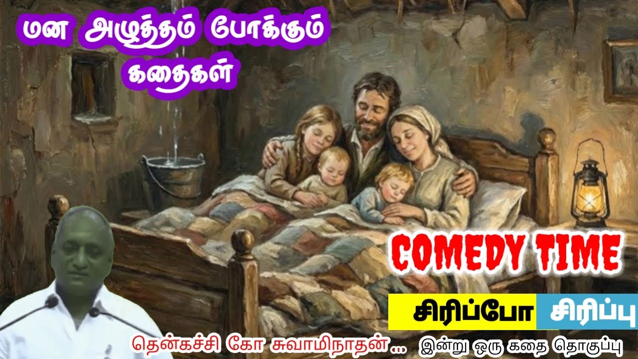 காலம் உன் கைப்பிடியில் | மன அழுத்தம் நீங்கி கவலைகள் மறந்து தூங்க | Thenkachi Ko Swaminathan Stories
