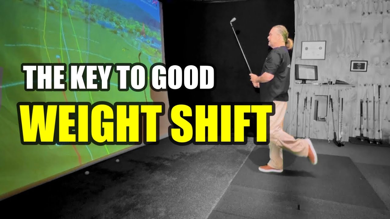 The key to good weight shift and also my secret. 😊