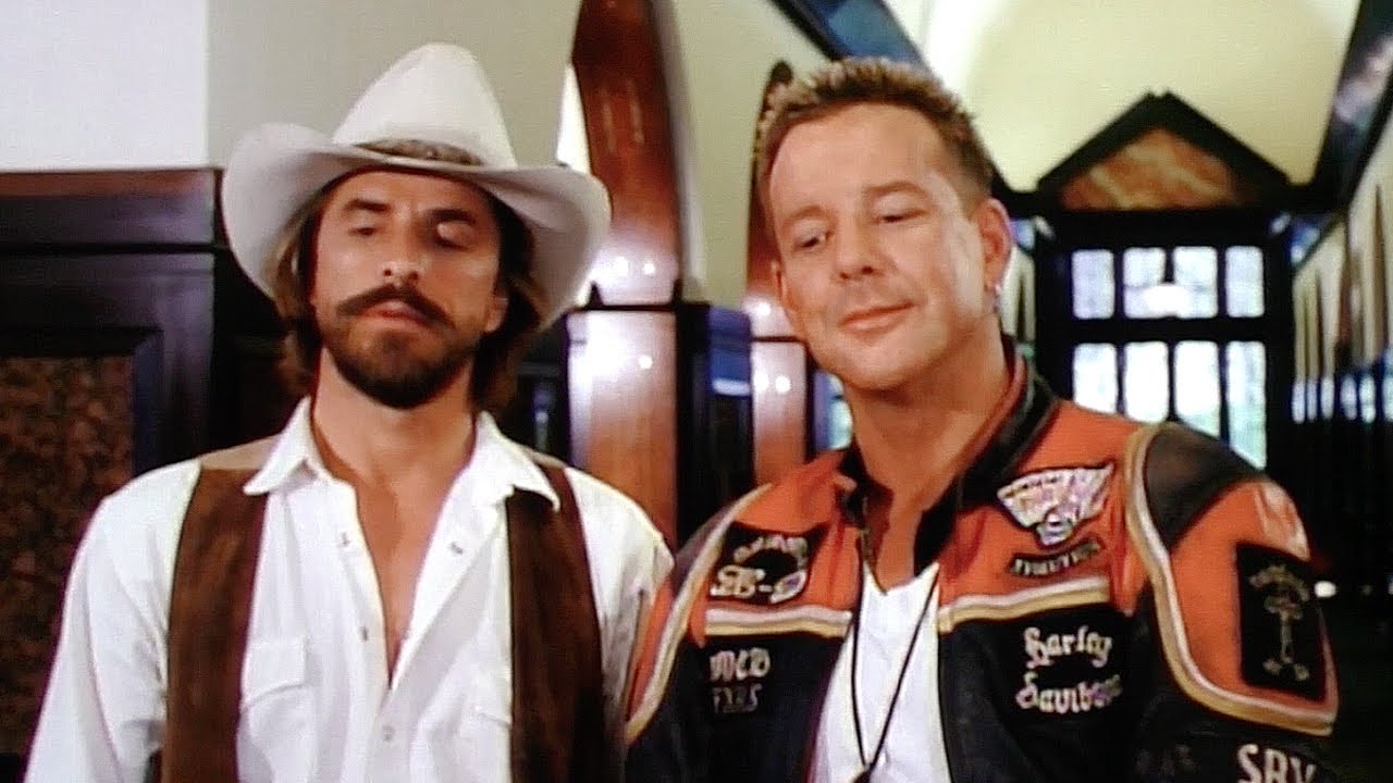 Harley Davidson and the Marlboro Man - Behind the scenes - Mickey Rourke and Don Johnson