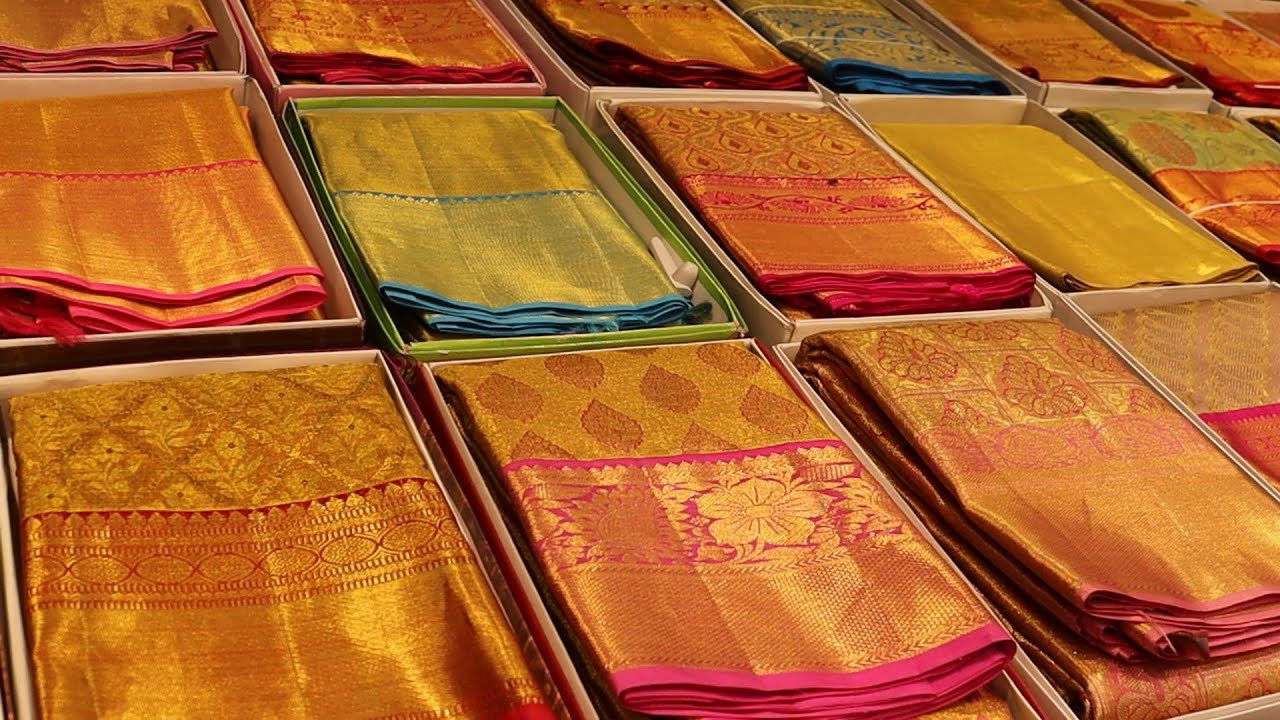 Buy5 Rs.2000 Kanchipuram Pure   Bridal Silk Sarees   | Wedding Silks At Low price JALAL SILK