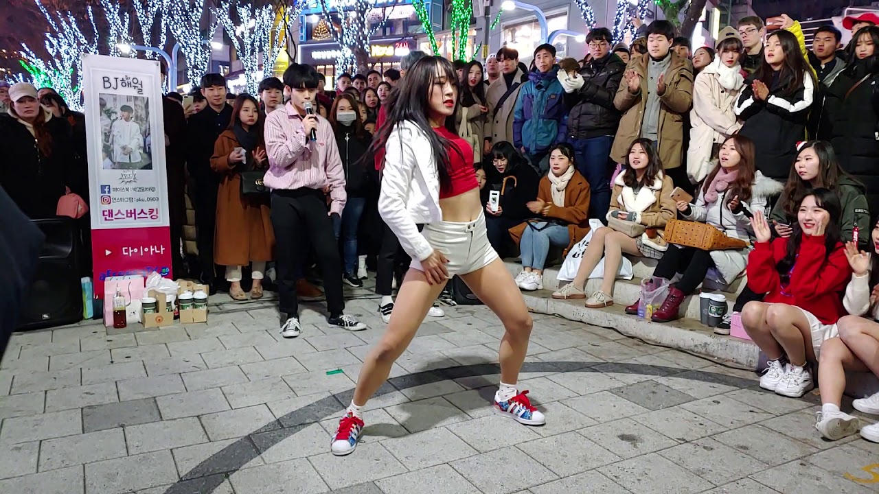 [Busking No1/HD] Diana(다이아나)_EXO(엑소)_Love Shot/performance,performing/홍대 버스킹/Kpop dance