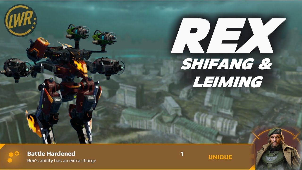 Rex w/ Shifang & Leiming Reaches 900k Health | War Robots