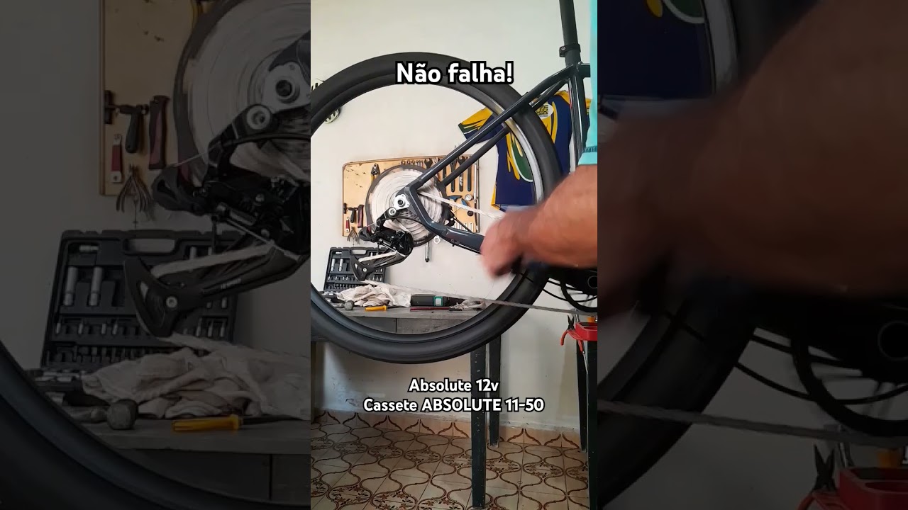 Absolute 12v cassete ABSOLUTE 11-50 N&atilde;o falha! #bike #mtb #bikereels