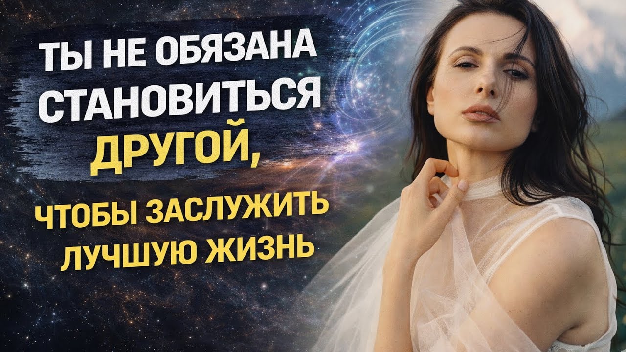 Хватит себя исправлять!