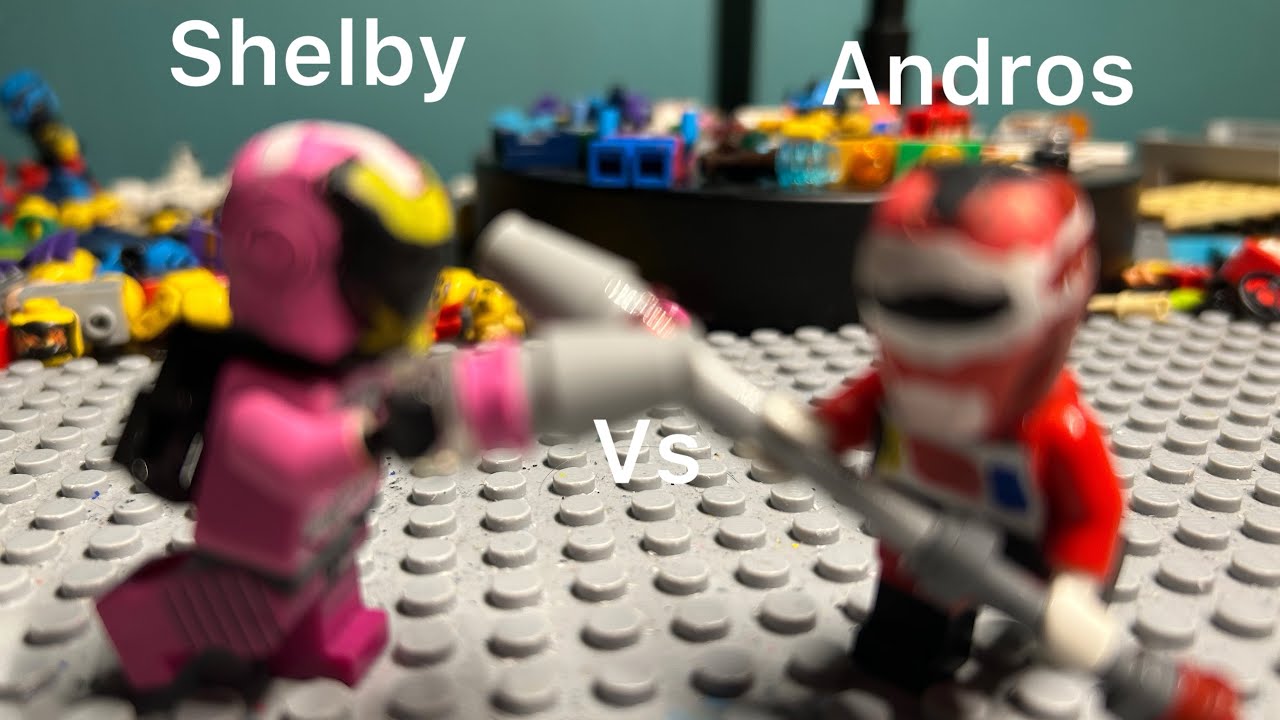 Lego Power Rangers clash of Rangers tournament: round one game three Shelby vs Andros