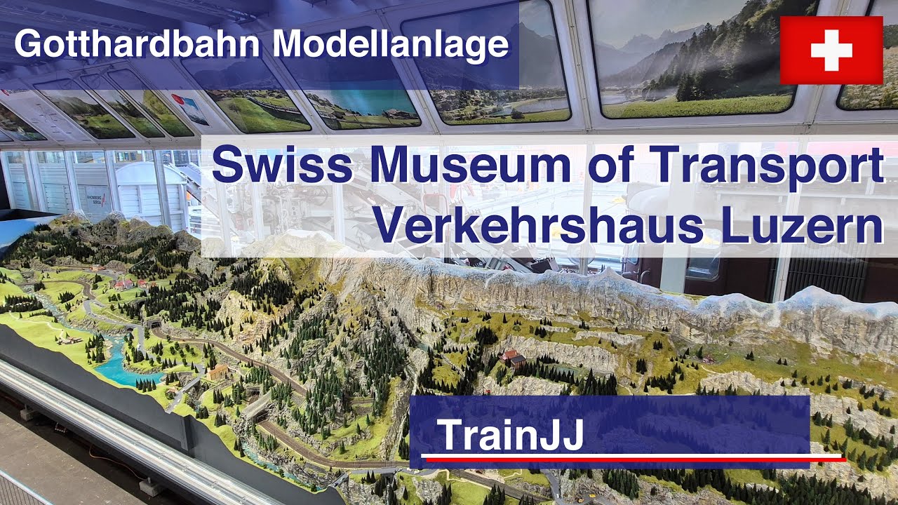 Legendary Gotthard Railway Model Takes Center Stage again at Verkehrshaus Luzern!
