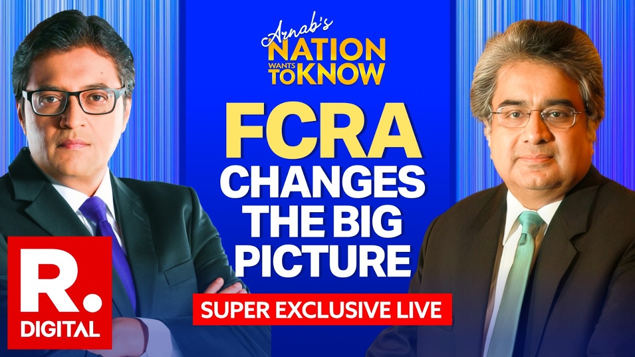NWTK With Arnab LIVE: Harish Salve&rsquo;s Big FCRA Warning, &lsquo;No Donation Comes Free!