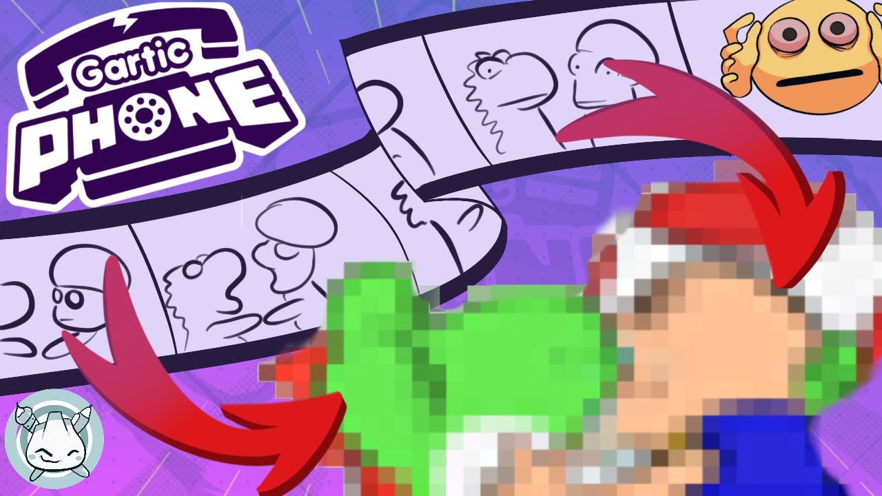 Pro artists animate in Gartic Phone! | animation |