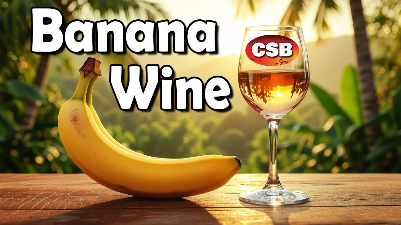 How to Make Banana Wine at Home | Step By Step Easy Recipe