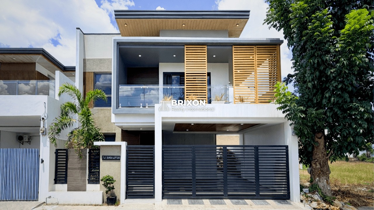 Brand New 4-Bedroom Modern House for Sale Near Clark and NLEX In Angeles City