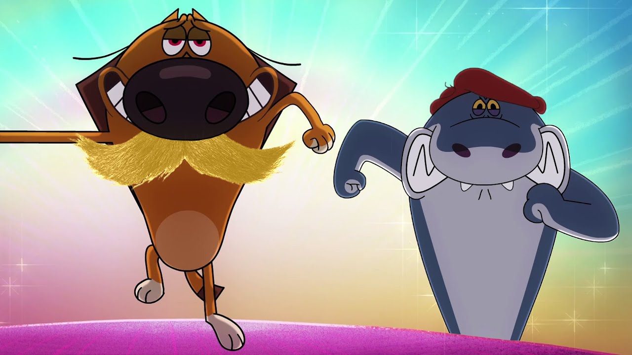 Zig & Sharko 👨 NEW MUSTACHE - Compilation in HD