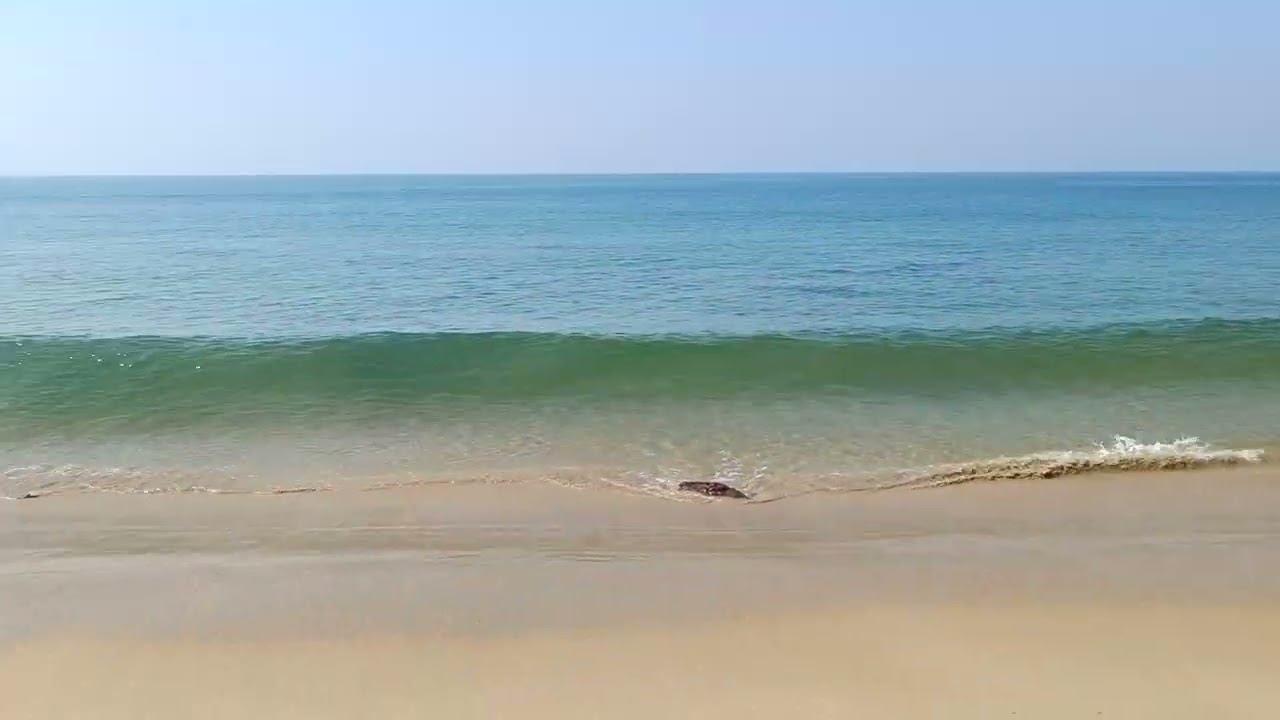 #seawaves #calmsea at #kunkeshwar #beach