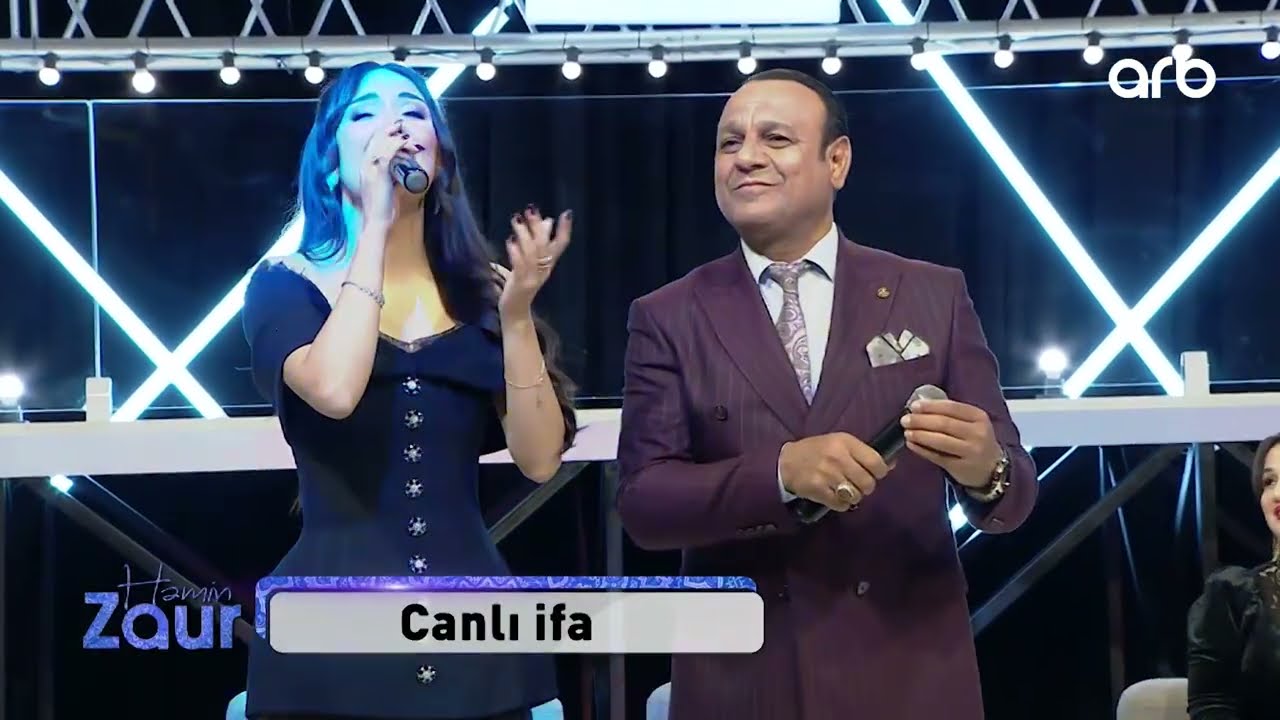 Həmin Zaur - Zakir Əliyev & Gülzar Fərəcova - Popuri - Canlı ifa