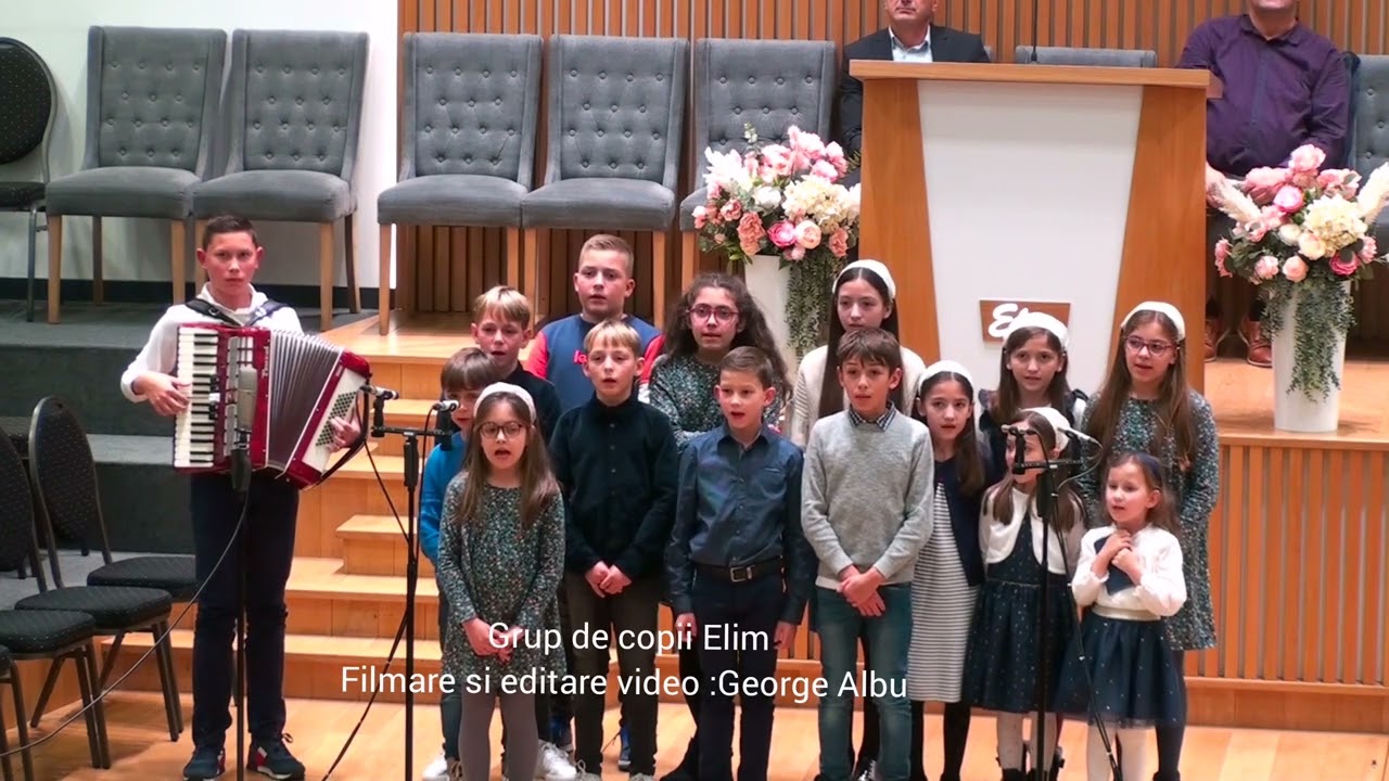 Grup de copii Elim-Eu te iubesc Isuse