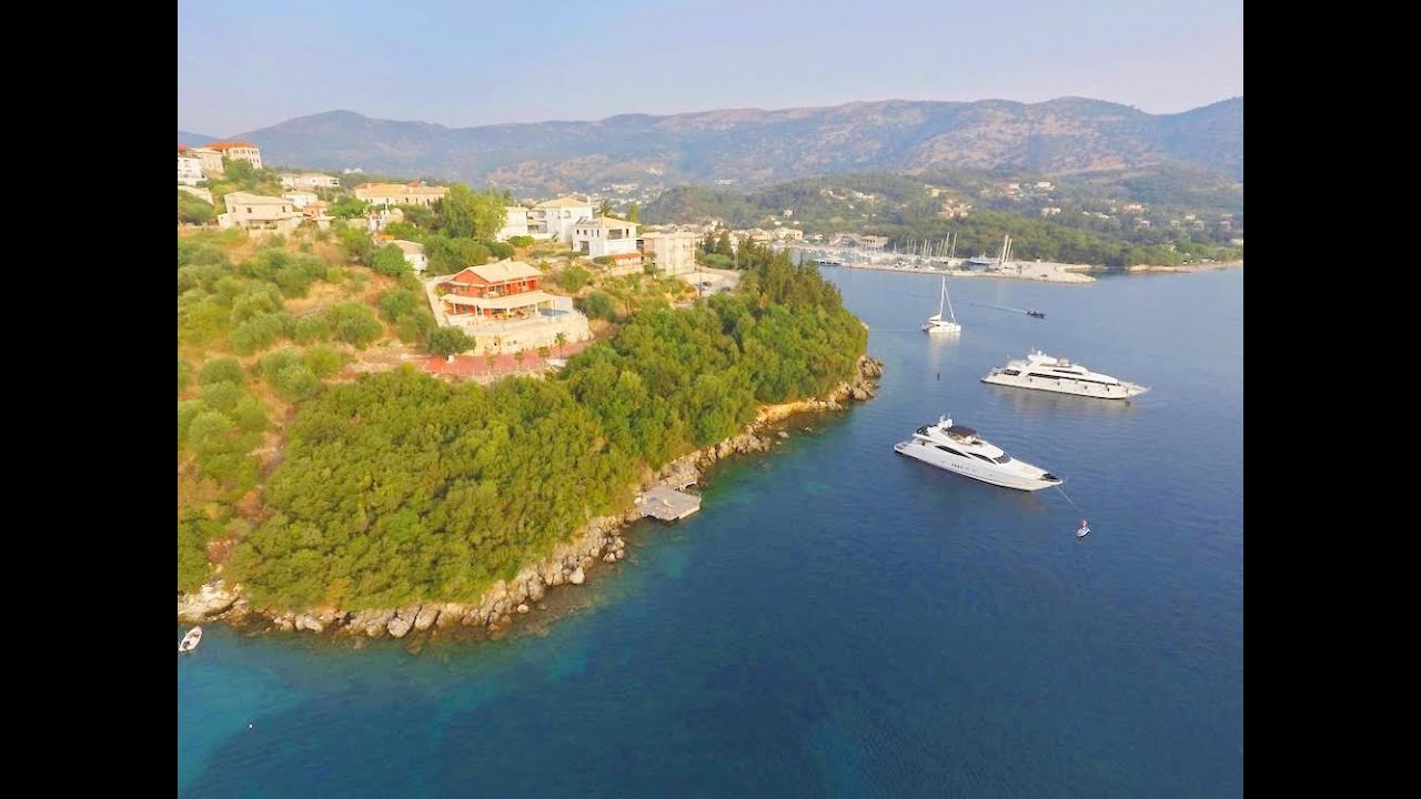 Waterfront villa in Ionio Greece, Seafront Property Sivota near Corfu