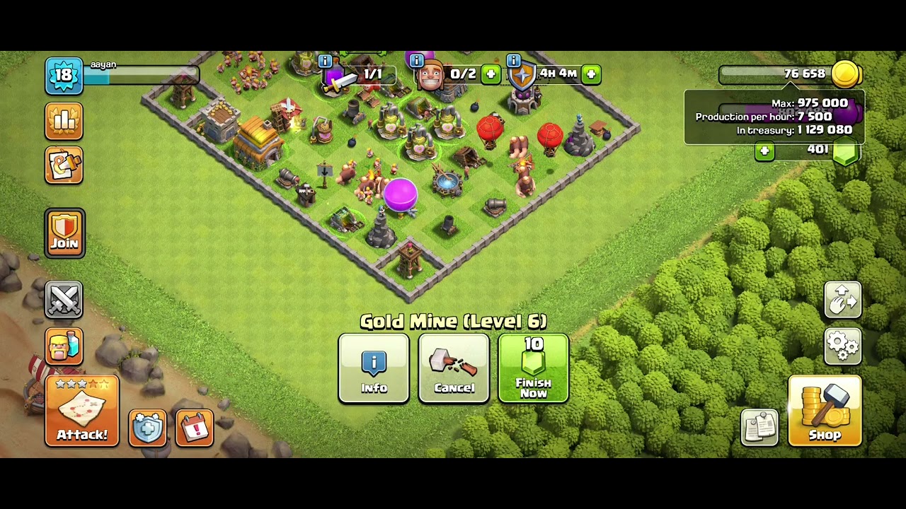 The clash of clans 