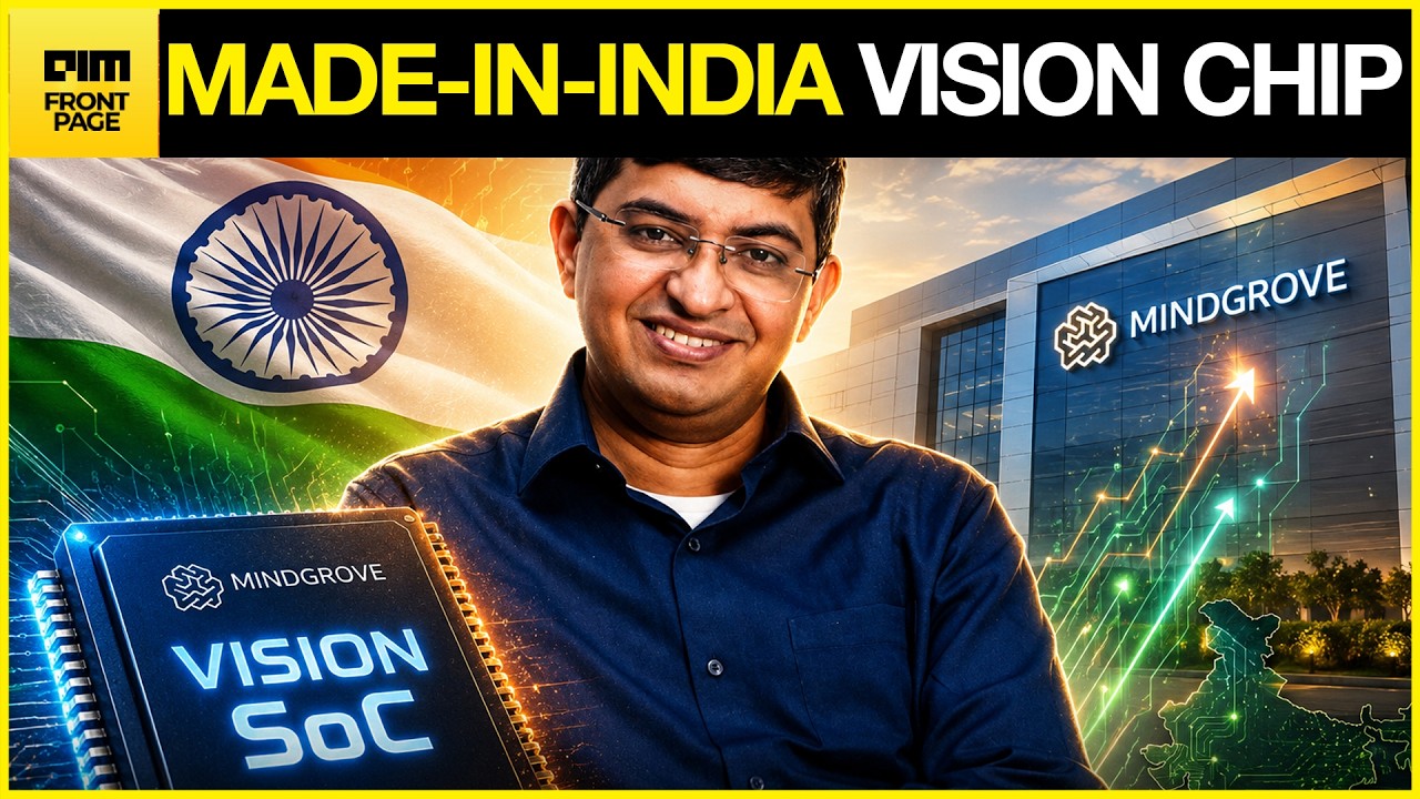 India&rsquo;s First AI Vision Chip! Mindgrove Co-Founder EXCLUSIVE