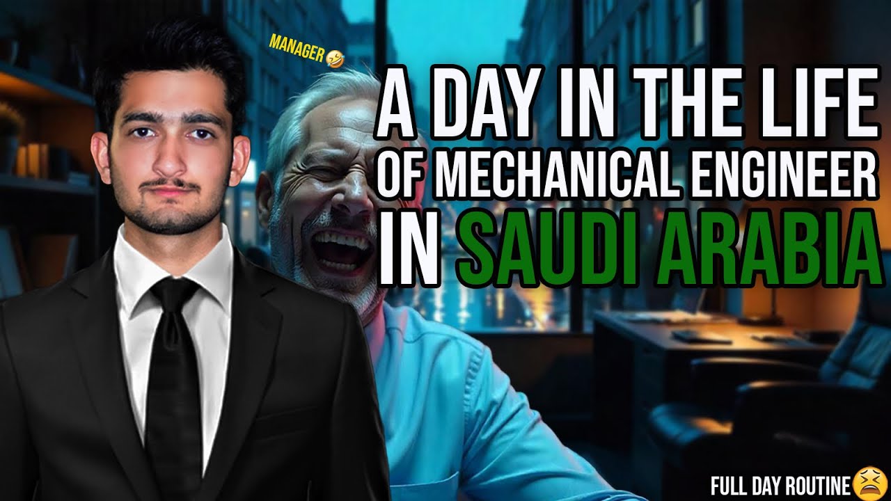 A Day in the Life of a Mechanical Engineer in Saudi Arabia | Office Job in Jeddah