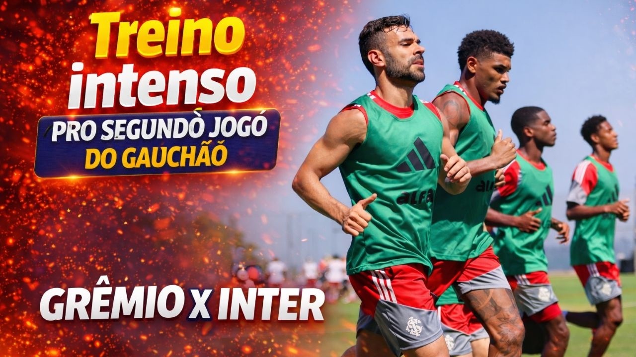 Internacional Treina Forte para o Segundo Jogo da Final do Gauchão | Gremio x inter