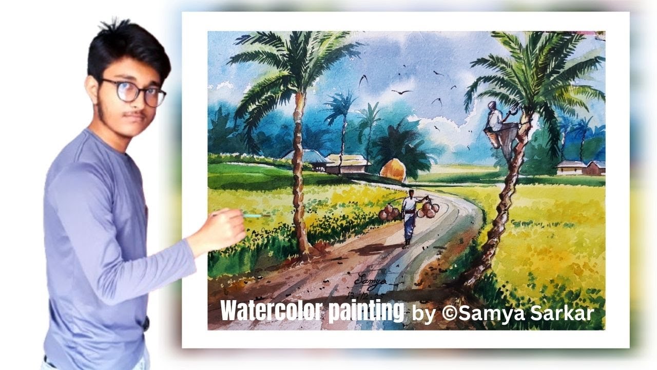 Watercolor painting for beginners | 