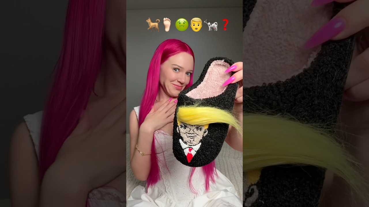 the WEIRDEST SLIPPERS in the world🙉 