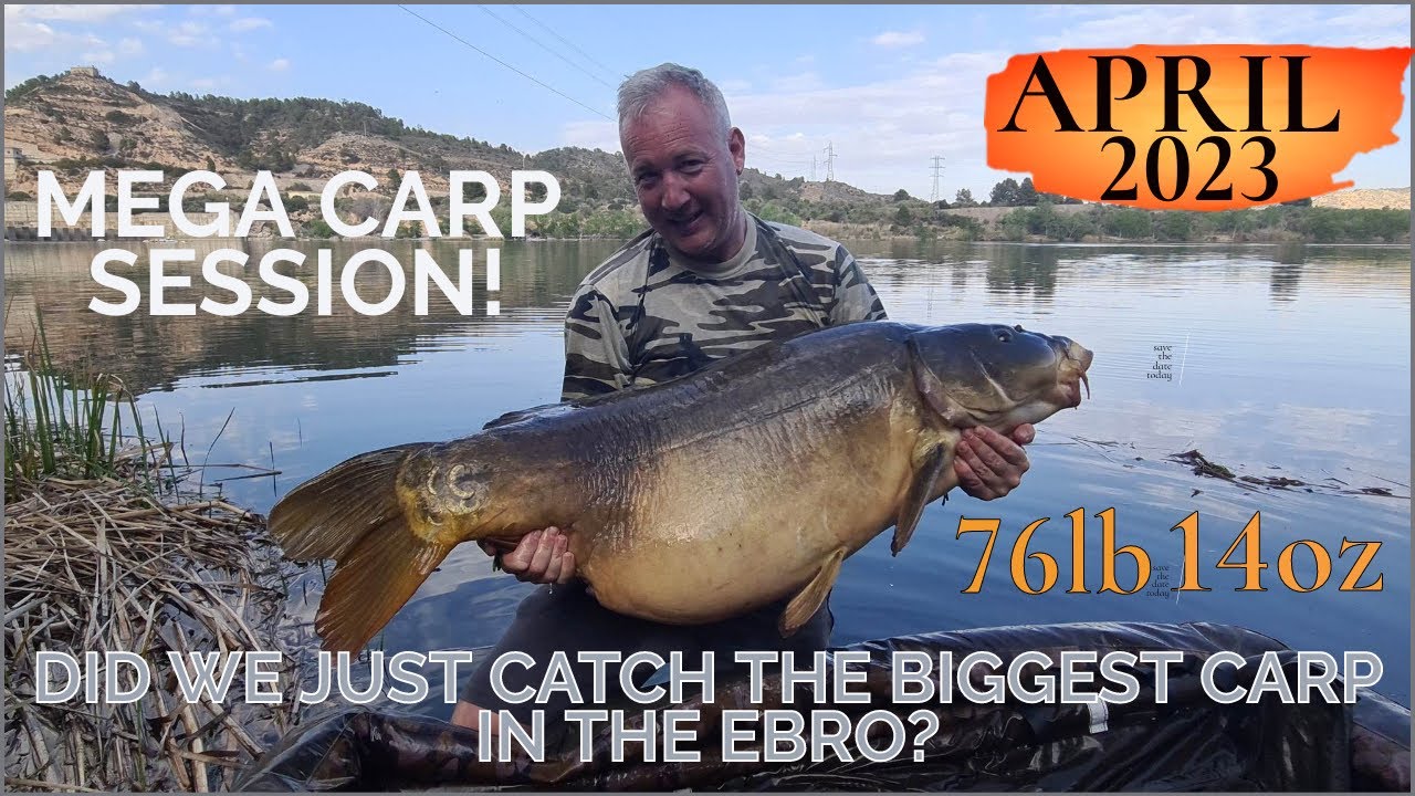 Epic Carp Fishing Session on the Ebro Results in 76lb 14oz Mega Mirror!