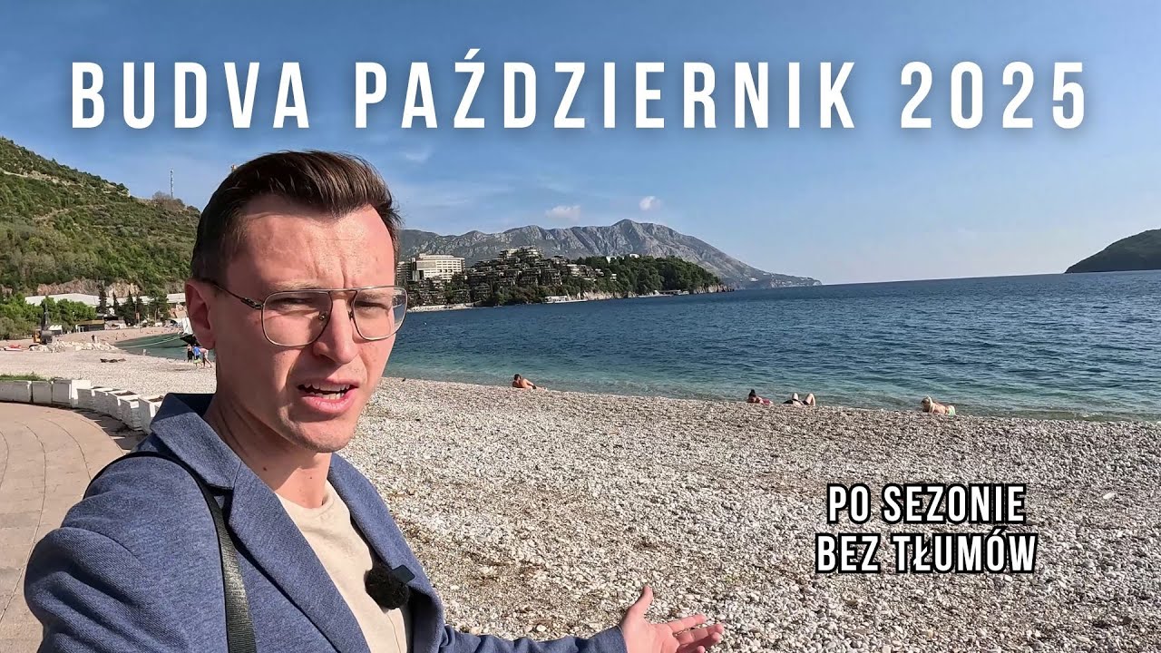 #36 Budva w październiku – czy warto jechać jesienią? Opinie turystów i spacer po promenadzie