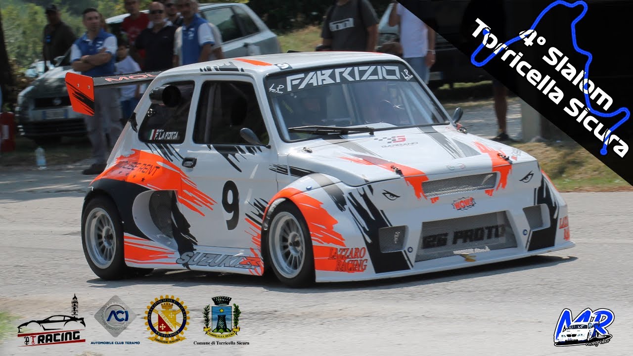 4° Slalom Torricella Sicura | Fabrizio La Porta - Fiat 126 Suzuki