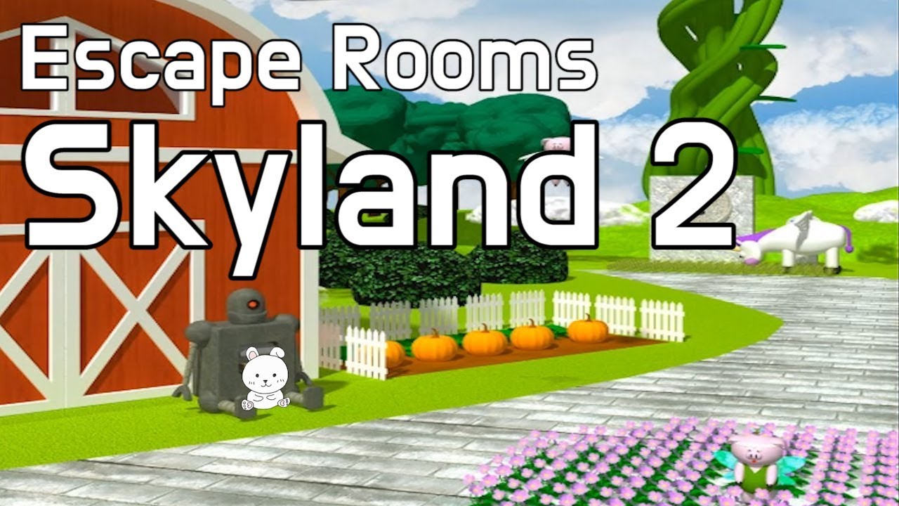 Escape Rooms Skyland 2 Walkthrough & Bonus Game (NAKAYUBI)