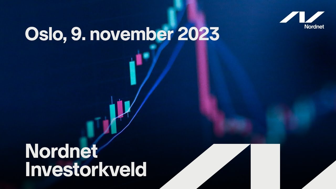 Nordnet Investorkveld Oslo - 9. november klokken 18:00