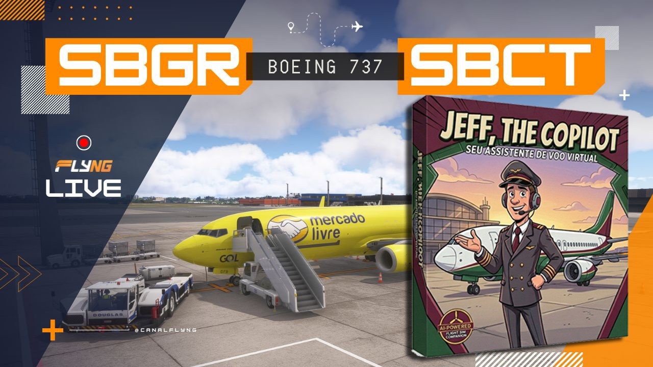 Live de lançamento do Copiloto Virtual para Boeing 737!