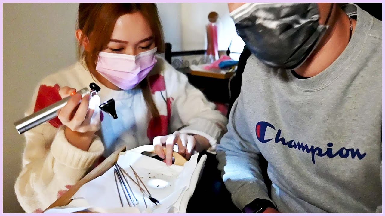 Hong Kong Skillful Girl Ear Cleaner 香港の巧みな女の子の耳掃除 香港採耳 掏耳 ASMR #HONG KONG 02