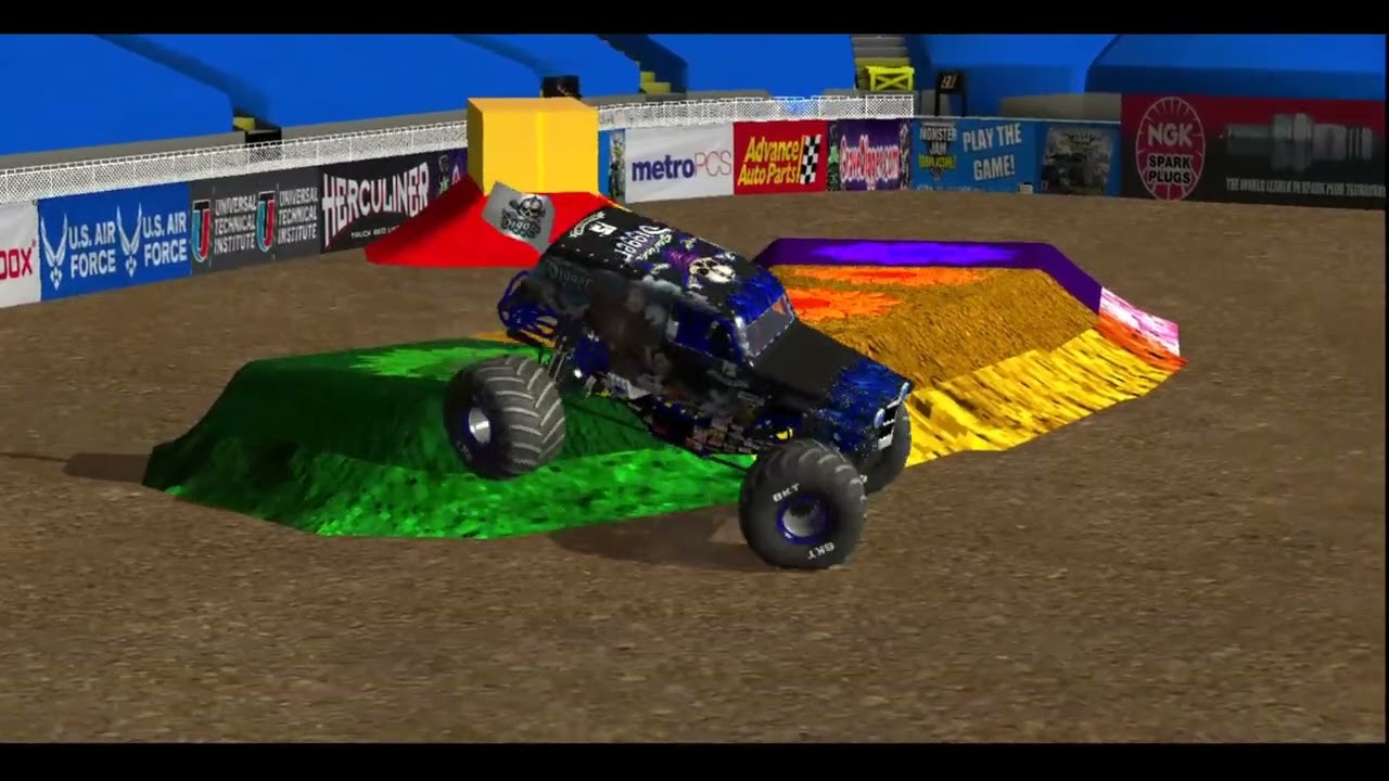 Rigs Of Rods Monster Jam 2026 Las Vegas, NV (FULL SHOW) [Racing, Skills, Freestyle]