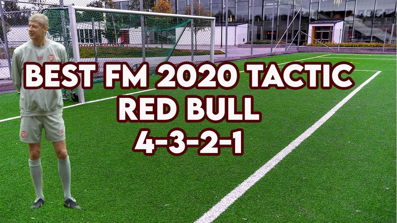 BEST FM20 Tactics - Red Bull 4-3-2-1 Football Manager 2020