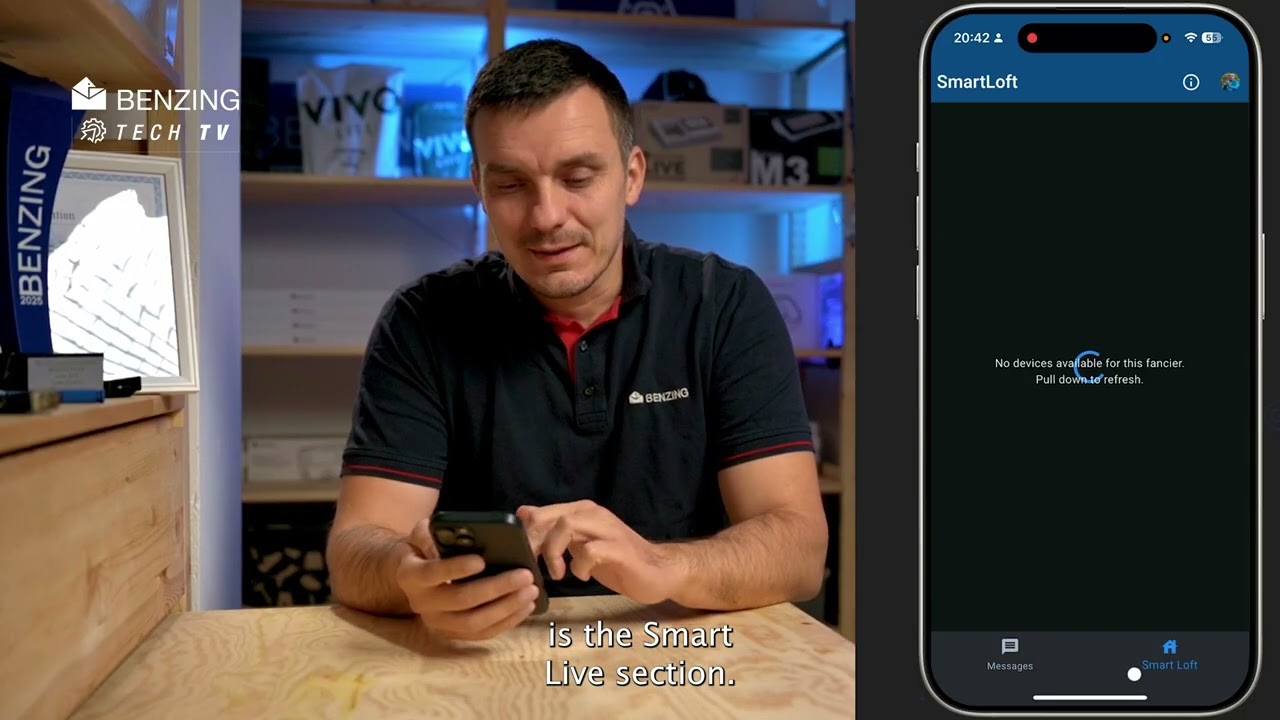 Benzing Live App V2 - Tech TV