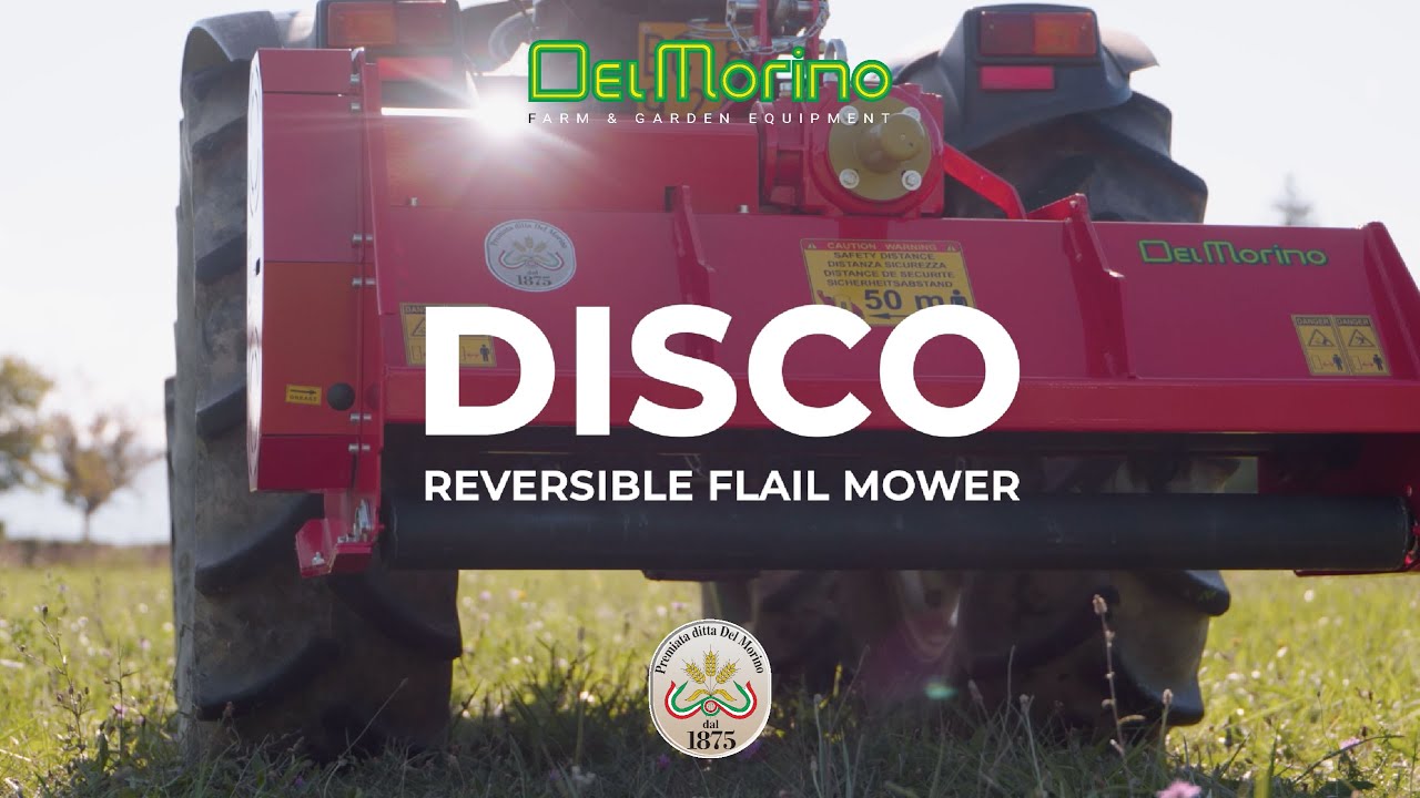 🇬🇧 | Reversible flail mower DISCO | Del Morino