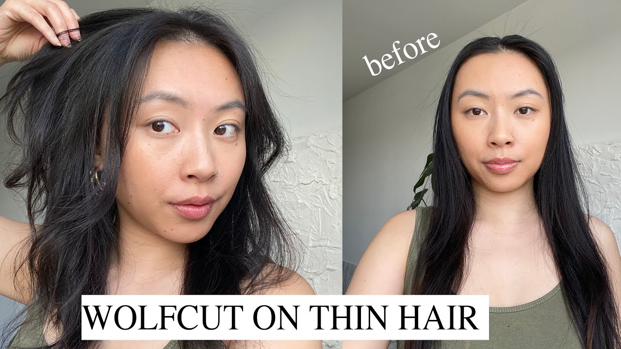 Wolf Cut Hair Tutorial on Thin Flat Hair | CHANGED MY LIFE