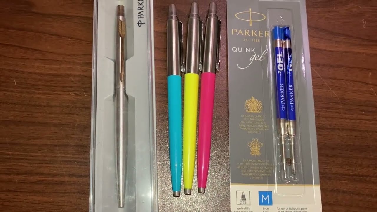 Parker Jotter.  Gel.  Awesome.