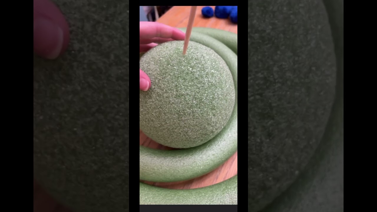 Making a Carbon Atom Model!✨❕😁 &hearts;️ #craft #carbonatom #carbon #model #atommodel #carbonmodel