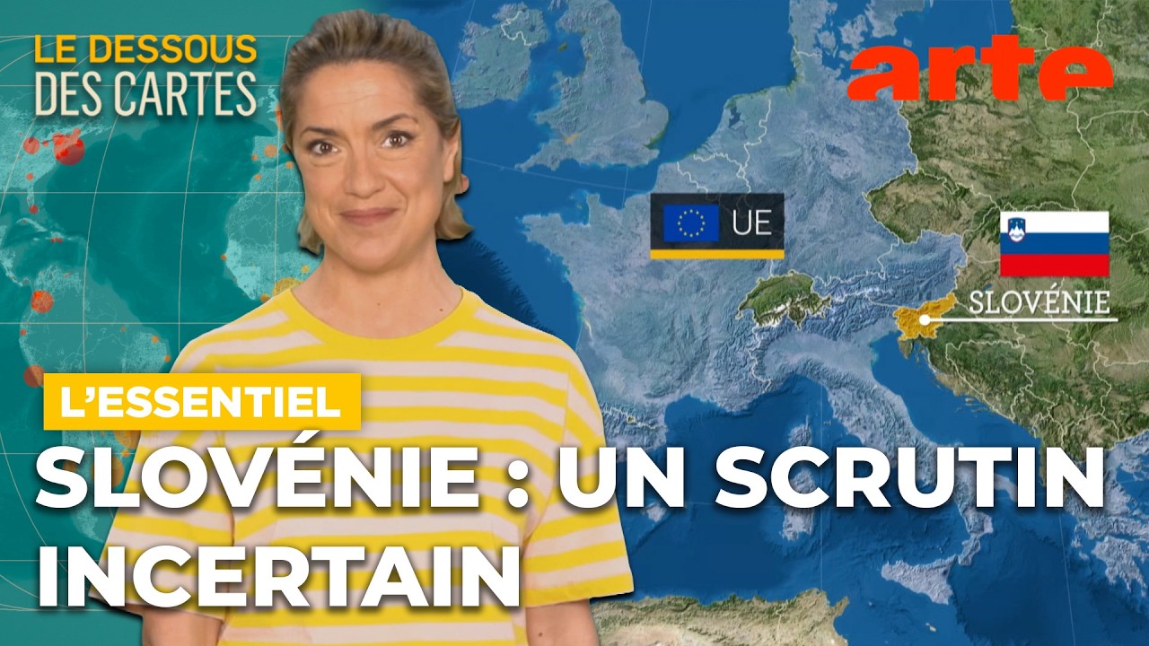 Élections en Slovénie : quels enjeux ? | L'Essentiel du Dessous des Cartes | ARTE
