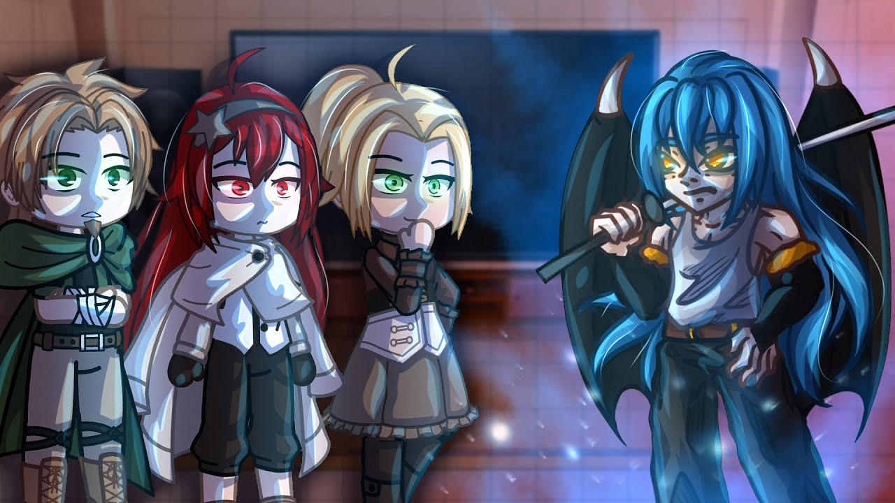 Mushoku Tensei React To Rimuru // Gacha React